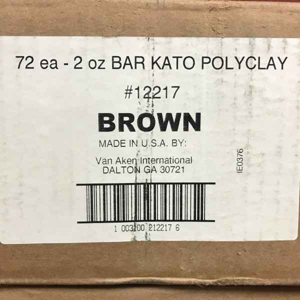 CASE OF 72 2OZ BROWN KPC