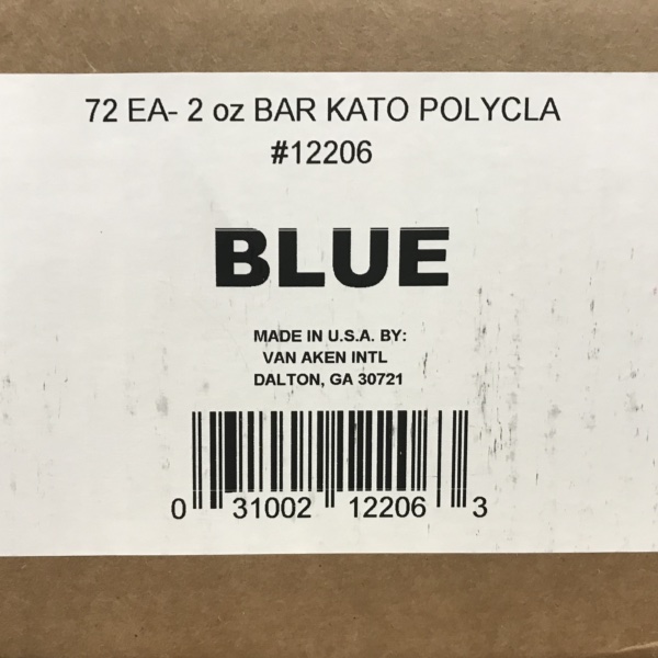 ASE OF 72 2OZ BLUE