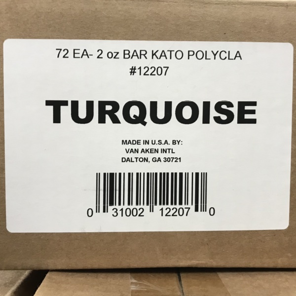 CASE OF 72 2OZ TURQUOISE