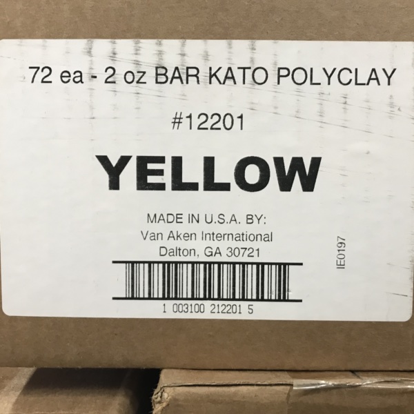 CASE OF 72 2OZ YELLOW