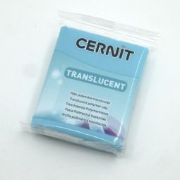 56g Cernit Translucent Turquoise Blue