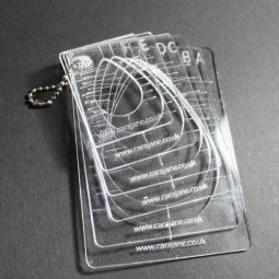 Cara Jane Teardrop Templates A-F