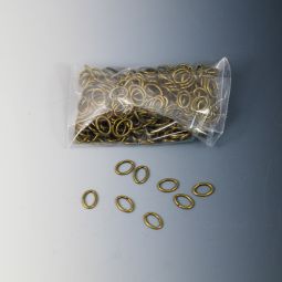 Oval Jump Rings - Antique Brass