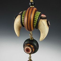 Contemporary Squash Blossom Pendant