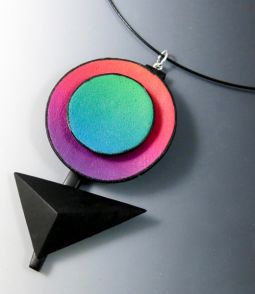 Discs with Triangle Pendant with Donna Kato