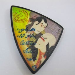 Encased Laser Transfer and Inked Pin