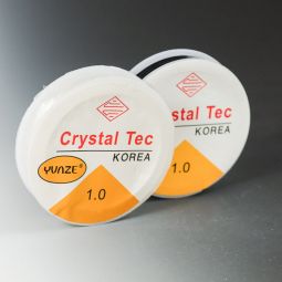Black Crystal-Tec Stretch Cord 1MM