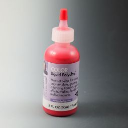 LIQUID Red Kato PolyClay - 2oz.